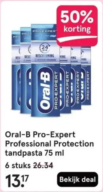 Etos Oral B Pro Expert Professional Protection tandpasta aanbieding