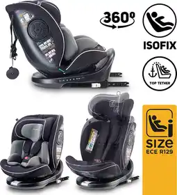 Bol.com BabyGO autostoel Nova2 i-Size met isoFix Zwart - voor kinderen van 40-150cm aanbieding