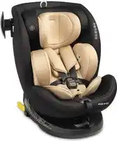 Bol.com iSize Autostoel Isofix Groep 0+1+2+3 draaibaar vanaf de geboorte tot 12 jaar Beige aanbieding