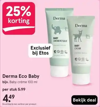 Etos Derma Eco Baby aanbieding