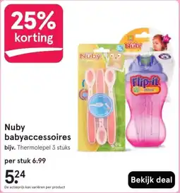 Etos Nuby babyaccessoires aanbieding