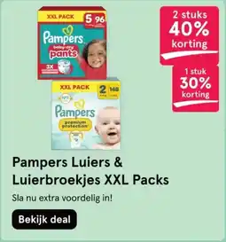 Etos Pampers Luiers & Luierbroekjes XXL Packs aanbieding