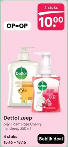 Etos Dettol zeep aanbieding