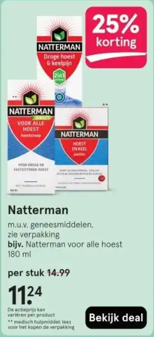 Etos Natterman aanbieding