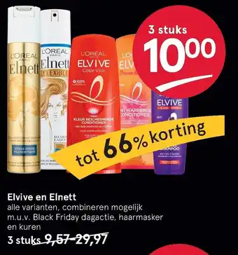 Etos Elvive en Elnett aanbieding