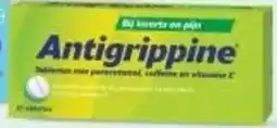 Etos Antigrippine Tabletten met Paracetamol, Coffeïne en Vitamine C aanbieding