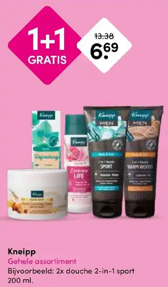 Drogisterij Visser Kneipp aanbieding