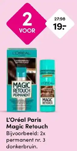 Drogisterij Visser L'Oréal Paris Magic Retouch aanbieding