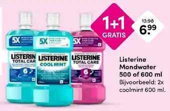 Drogisterij Visser Listerine Mondwater aanbieding