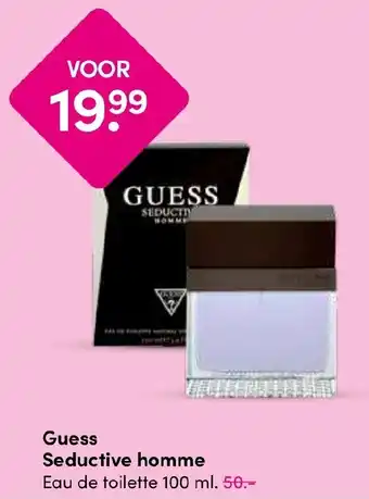 Drogisterij Visser Guess Seductive homme aanbieding