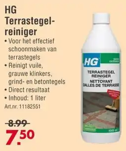 Enorm HG Terrastegel reiniger aanbieding