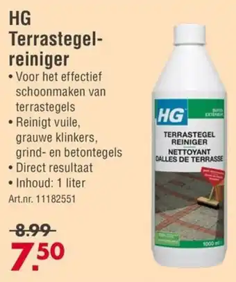 Enorm HG Terrastegel reiniger aanbieding