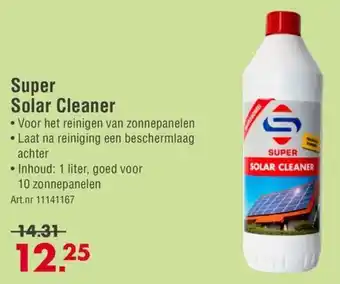 Enorm Super Solar Cleaner aanbieding