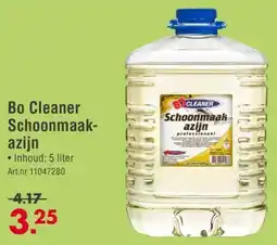 Enorm Bo Cleaner Schoonmaakazijn aanbieding