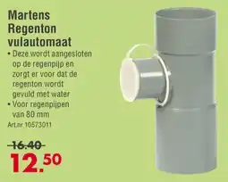 Enorm Martens Regenton vulautomaat aanbieding