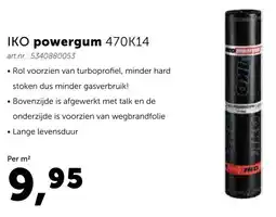 Bouwcenter IKO powergum 470K14 aanbieding