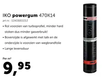 Bouwcenter IKO powergum 470K14 aanbieding