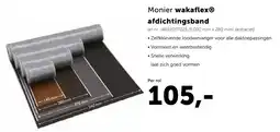 Bouwcenter Monier wakaflex afdichtingsband aanbieding