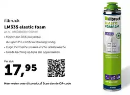 Bouwcenter illbruck LM335 elastic foam aanbieding