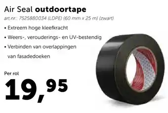 Bouwcenter Air Seal outdoortape aanbieding