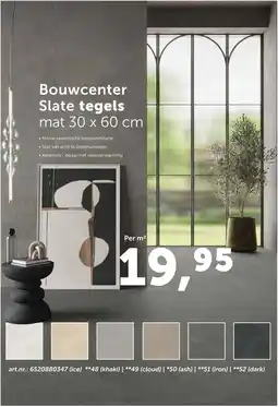 Bouwcenter Bouwcenter Slate tegels aanbieding