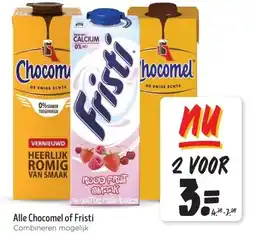 Jumbo Alle Chocomel of Fristi aanbieding