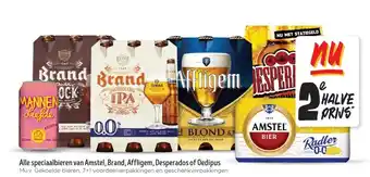 Jumbo Alle speciaalbieren van Amstel, Brand, Affligem, Desperados of Oedipus aanbieding