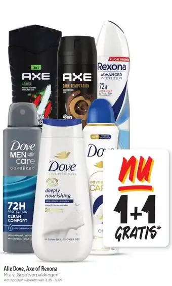 Jumbo Alle Dove, Axe of Rexona aanbieding