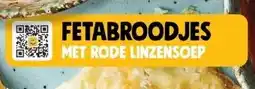 Jumbo FETABROODJES MET RODE LINZENSOEP aanbieding