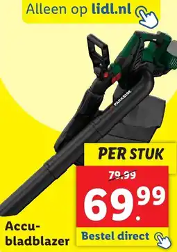 Lidl Accu bladblazer aanbieding