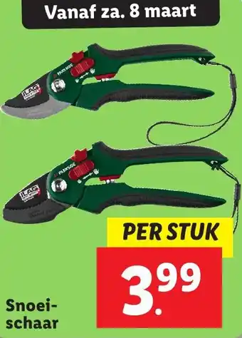 Lidl Snoei schaar aanbieding