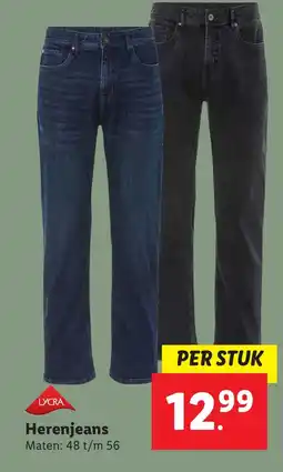 Lidl Herenjeans aanbieding