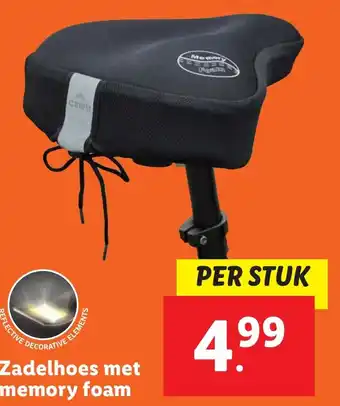 Lidl Zadelhoes met memory foam aanbieding