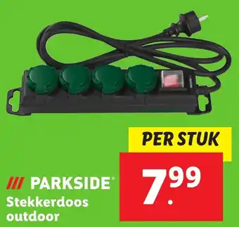 Lidl Stekkerdoos outdoor aanbieding