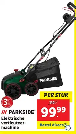 Lidl Elektrische verticuteer machine aanbieding