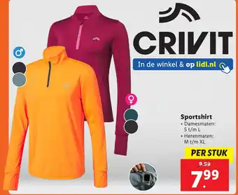 Lidl Sportshirt aanbieding