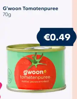 Flink G'woon Tomatenpuree aanbieding