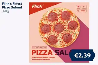 Flink Flink's Finest Pizza Salami aanbieding