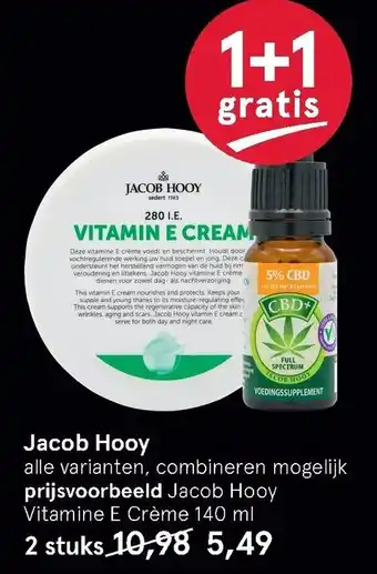 Etos Jacob Hooy 140ml aanbieding