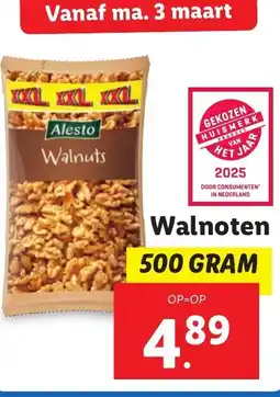 Lidl Walnoten aanbieding