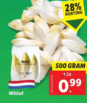 Lidl Witlof aanbieding