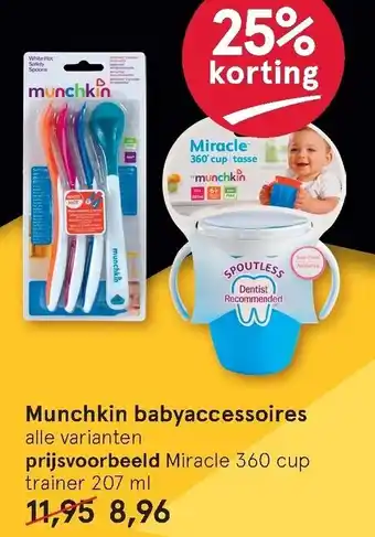 Etos Munchkin babyaccessoires 207ml aanbieding