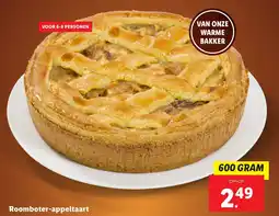 Lidl Roomboter appeltaart aanbieding