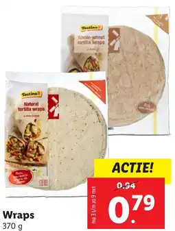 Lidl Wraps aanbieding