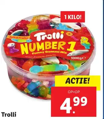 Lidl Trolli aanbieding