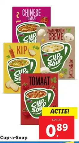 Lidl Cup a Soup aanbieding