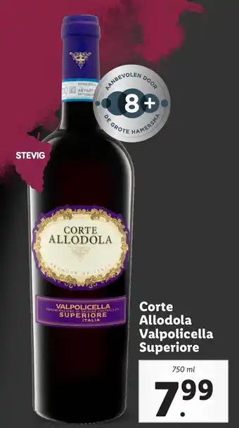 Lidl Corte Allodola Valpolicella Superiore aanbieding