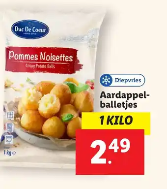 Lidl Aardappel balletjes aanbieding