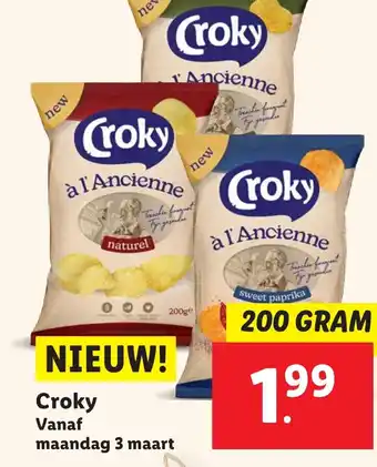 Lidl Croky aanbieding