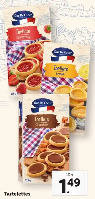 Lidl Tartelettes aanbieding